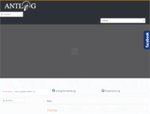 Tablet Screenshot of antlog.com